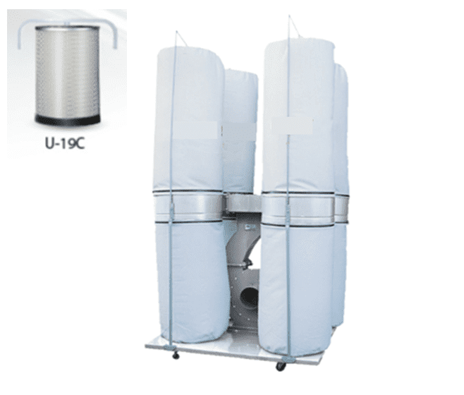 7.5 HP Mobile dust collector